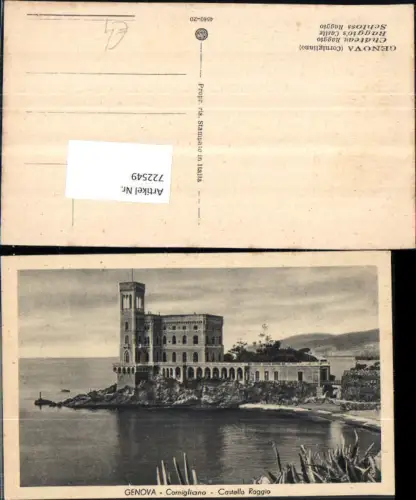 722549 Genova Chateau Raggio Cornigliano Genua