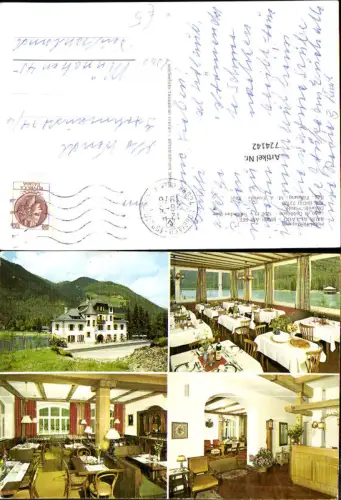 724142 Baur al Lago Baur am See Hotel Restaurtant Lago di Dobbiaco Toblacher See