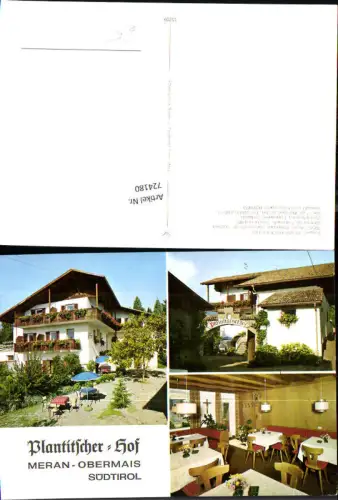 724180 Meran Obermais Pension Plantitscher Hof Südtirol