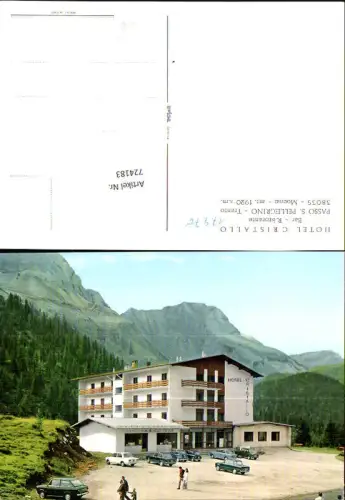 724183 Moena Hotel Cristallo Passo S. Pellegrino Bez. Trento