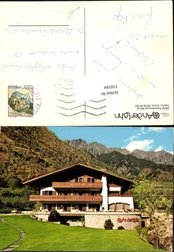 724184 Partschins b. Meran Hotel Pension Anderlahn Meran