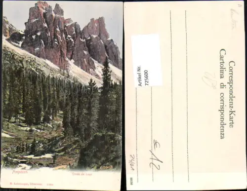725600 Trentino Cortina d’Ampezzo Cadore Dolomiten Croda Lago pub Lehrburger