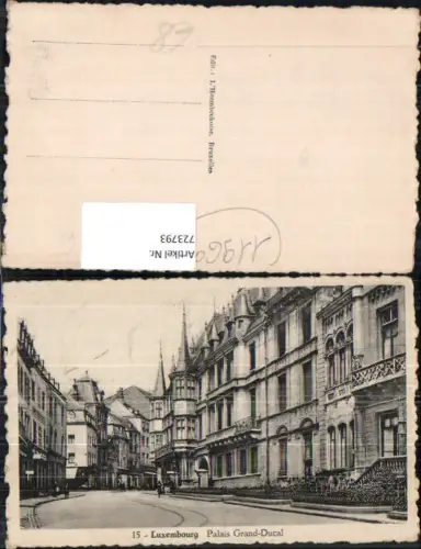 723793 Luxembourg Luxemburg Palais Grand-Ducal