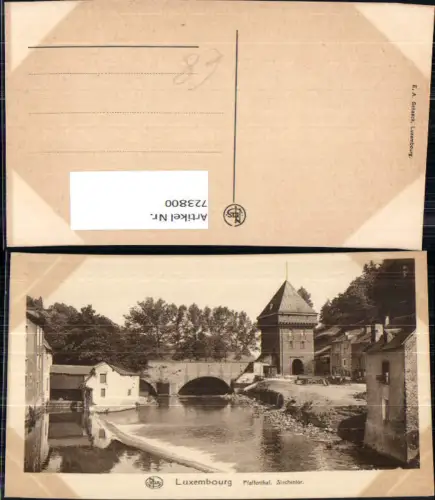 723800 Luxembourg Luxemburg Pfaffenthal Siechentor