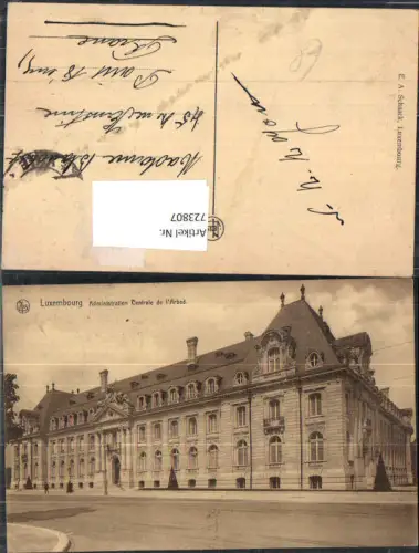 723807 Luxembourg Luxemburg Adminitration Centrale de l Arbed