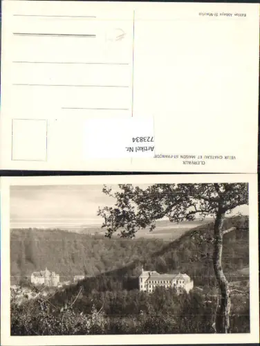 723834 Clerf Clervaux vieux Chateau et Maison St Francois