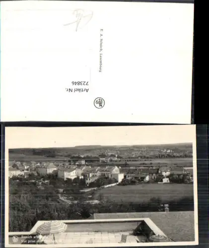 723846 Remich s Moselle Vue prise des Terrasses St Joseph