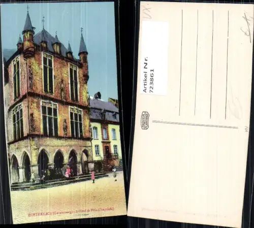 723861 Echternach L Hotel de Ville Dingstuhl