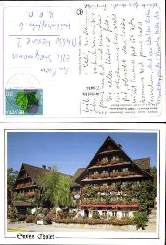 718414 Swiss-Chalet Merlischachen b. Luzern a. Vierwaldstättersee