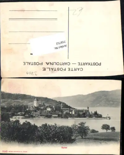 718752 Spiez am Thunersee bei Thun