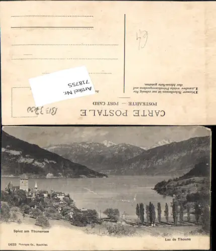 718755 Spiez am Thunersee bei Thun
