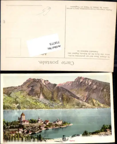 718773 Spiez am Thunersee bei Thun