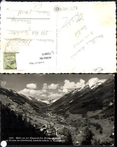 718872 Einsiedelei Bruder Klausen Ferden Lötschental Lötschenlücke Kippel