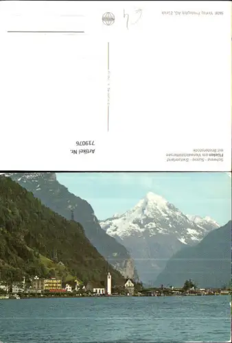 719076 Flüelen a. Vierwaldstättersee mit Bristenstock