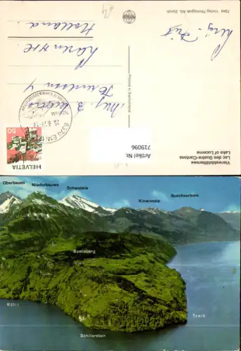 719096 Vierwaldstättersee Seelisberg Schillerstein