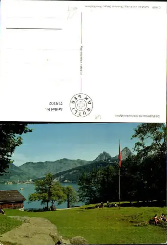 719102 Rütliwiese m. d. beiden Mythen Rütli a. See