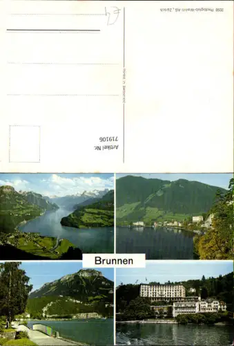 719106 Mehrbild AK Brunnen a. Vierwaldstättersee