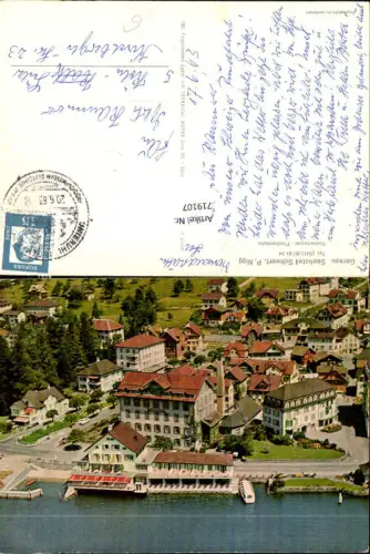 719107 Luftbild Gersau Seehotel Schwert