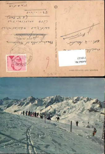 719117 Andermatt Skilift Gurschenalp Wintersport
