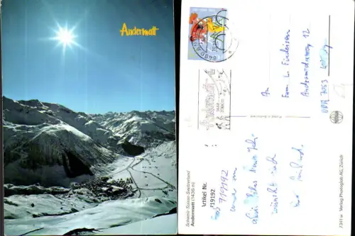 719192 Andermatt Winteransicht