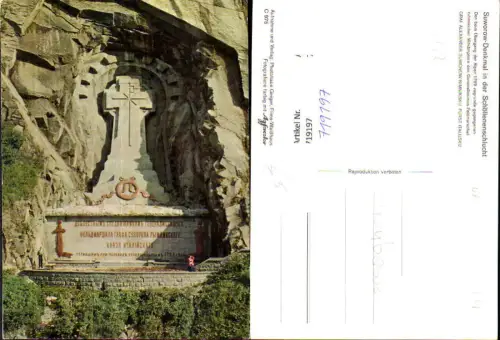 719197 Andermatt Suworow-Denkmal Schöllenenschlucht