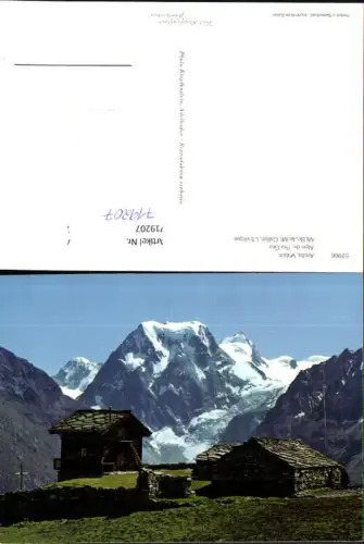 719207 Arolla Valais Alpe de Pra Gra Mont Brule Mont Collon L Eveque pub Photo Klopfenstein