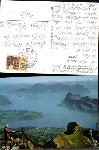 719678 Pilatus-Kulm Blick auf Bürgenstock u. Rigi Hergiswil