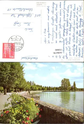 719681 Bienne Biel Les Quais Quai Promenade