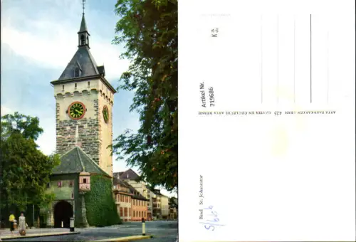 719686 Basel Bale St Johannstor