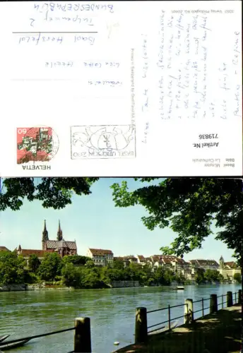 719836 Basel Bale Münster La Cathedrale