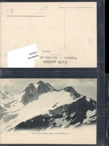 720543 Pizzo Centrale Blauberg Furka Wallis