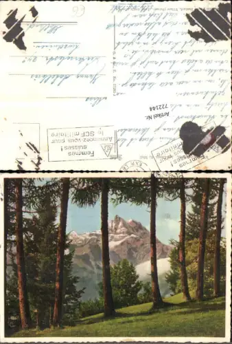 722144 Dents du Midi von Chesières Ollon Schweiz