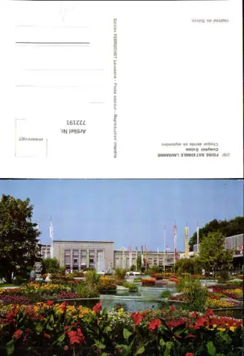 722191 Lausanne Foire Nationale Lausanne Comptoir Suisse Ausstellung