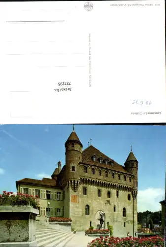722195 Lausanne Le Chateau Schloss