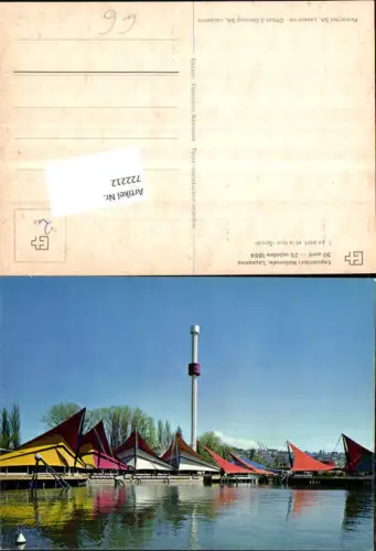 722212 Lausanne Exposition Nationale Austellung Kanton Waadt