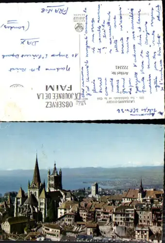 722241 Lausanne Ouchy Lausanne La Cathedrale et la Cite