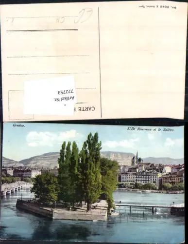 722753 Geneve Genf Rousseau Saleve