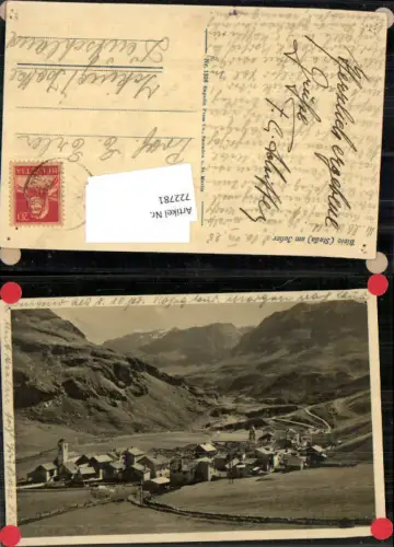 Bivio Stalla am Julier Julierpass Tiefencastel Silvaplana gel Icking Isartal Bad Tölz