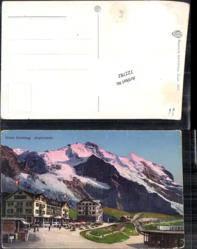 722782 Kleine Scheidegg Jungfraubahn Berner Oberland Kt. Bern