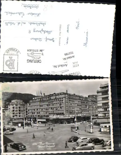 722786 Biel Bienne Hotel Seeland Oldtimer
