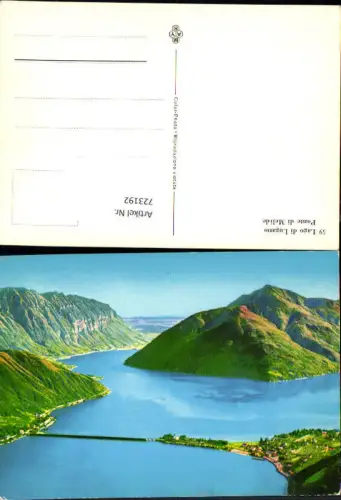 723192 Lugano Ponte di Melide Lago di Lugano