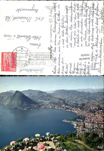 723195 Lugano dal Monte Bre