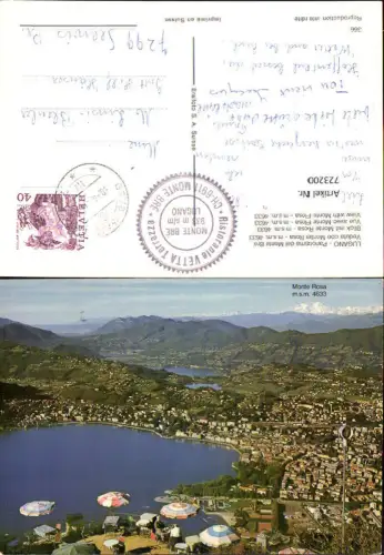 723200 Lugano Panorama del Monte Bre
