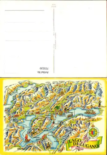 723220 Lagekarte Lago di Lugano