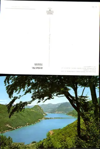 723235 Lugano Panorama da Serpiano Kurhaus Lago di Lugano Ausblick auf See