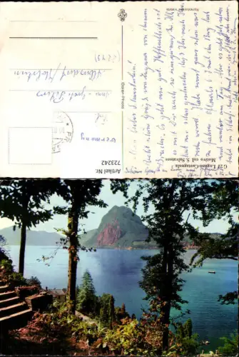 723242 Lugano Castagnola Motivo col S. Salvatore