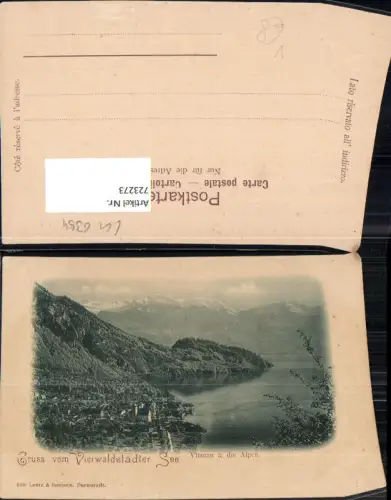 723273 Vitznau Vierwaldstättersee Alpen pub Lautz Isenbeck 8208