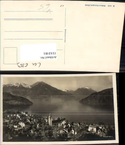 723281 Vitznau am Vierwaldstädtersee pub Photoglob Z 116