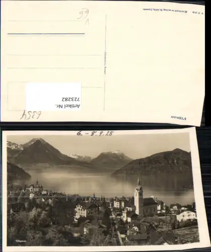 723282 Vitznau am Vierwaldstädtersee pub E. Götz 1133