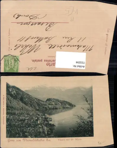 723294 Vitznau Vierwaldstättersee Alpen pub Lautz Isenbeck A 8208